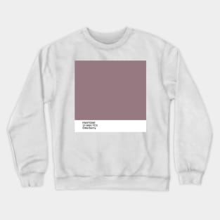 pantone 17-1605 TCX Elderberry Crewneck Sweatshirt